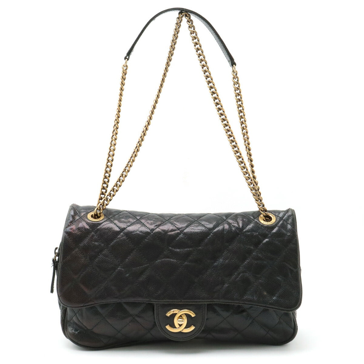 Chanel Caviar Matelasse Chain Shoulder Bag