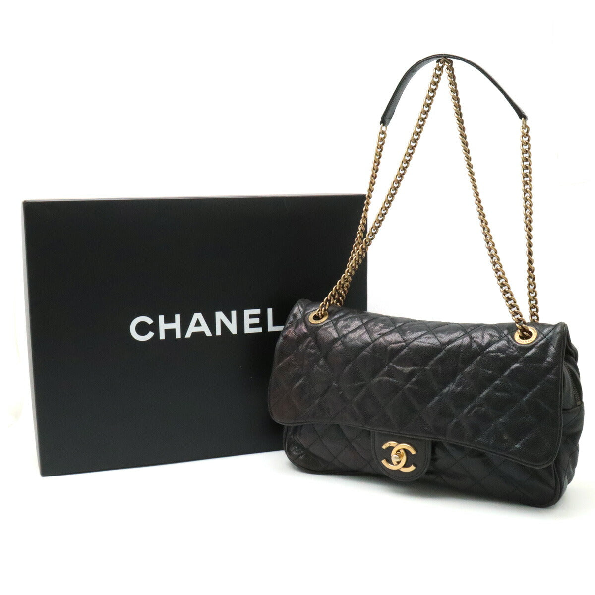 Chanel Caviar Matelasse Chain Shoulder Bag