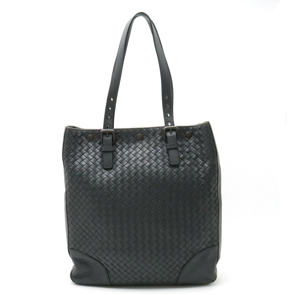 Bottega Veneta Leather Intrecciato Tote Bag