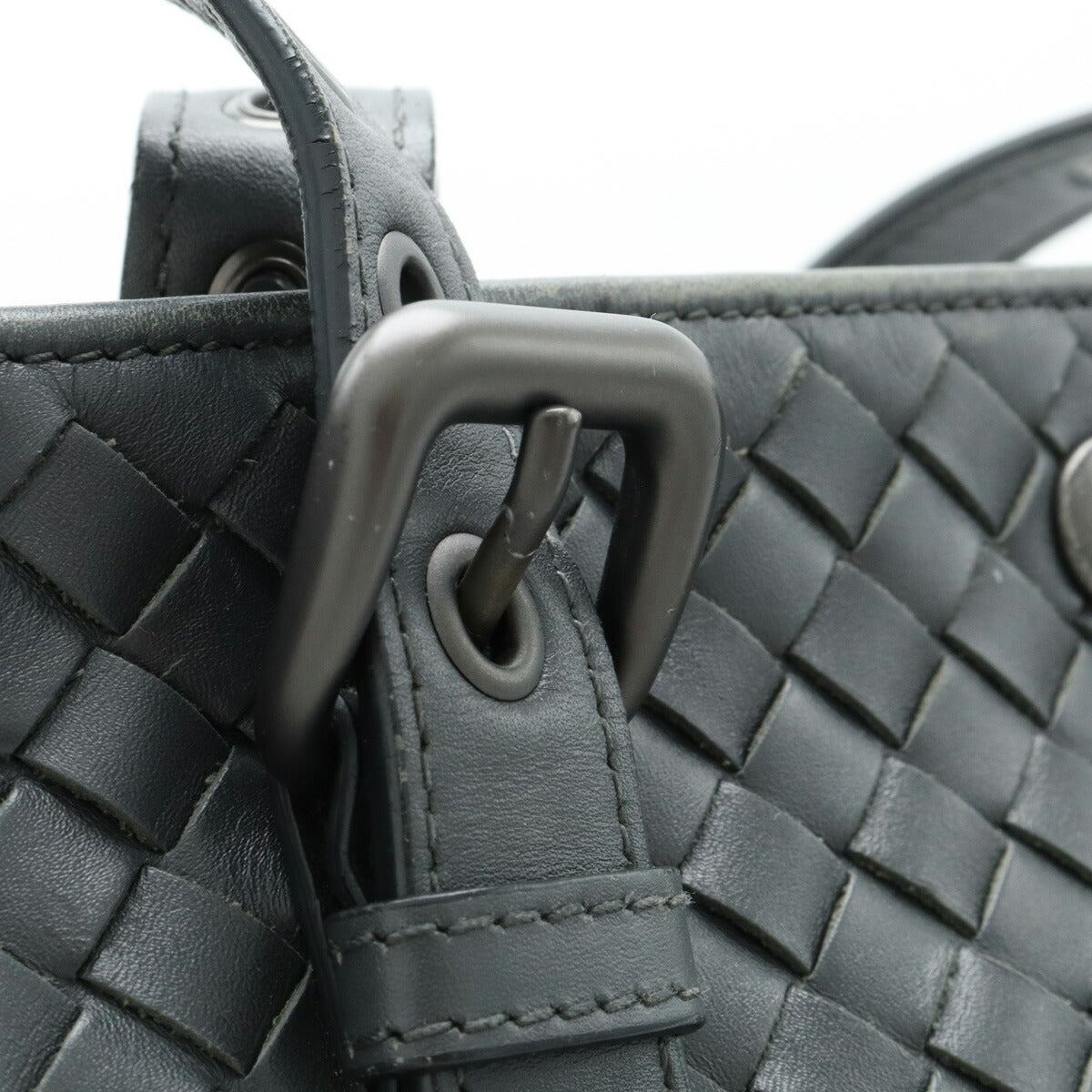 Bottega Veneta Leather Intrecciato Tote Bag