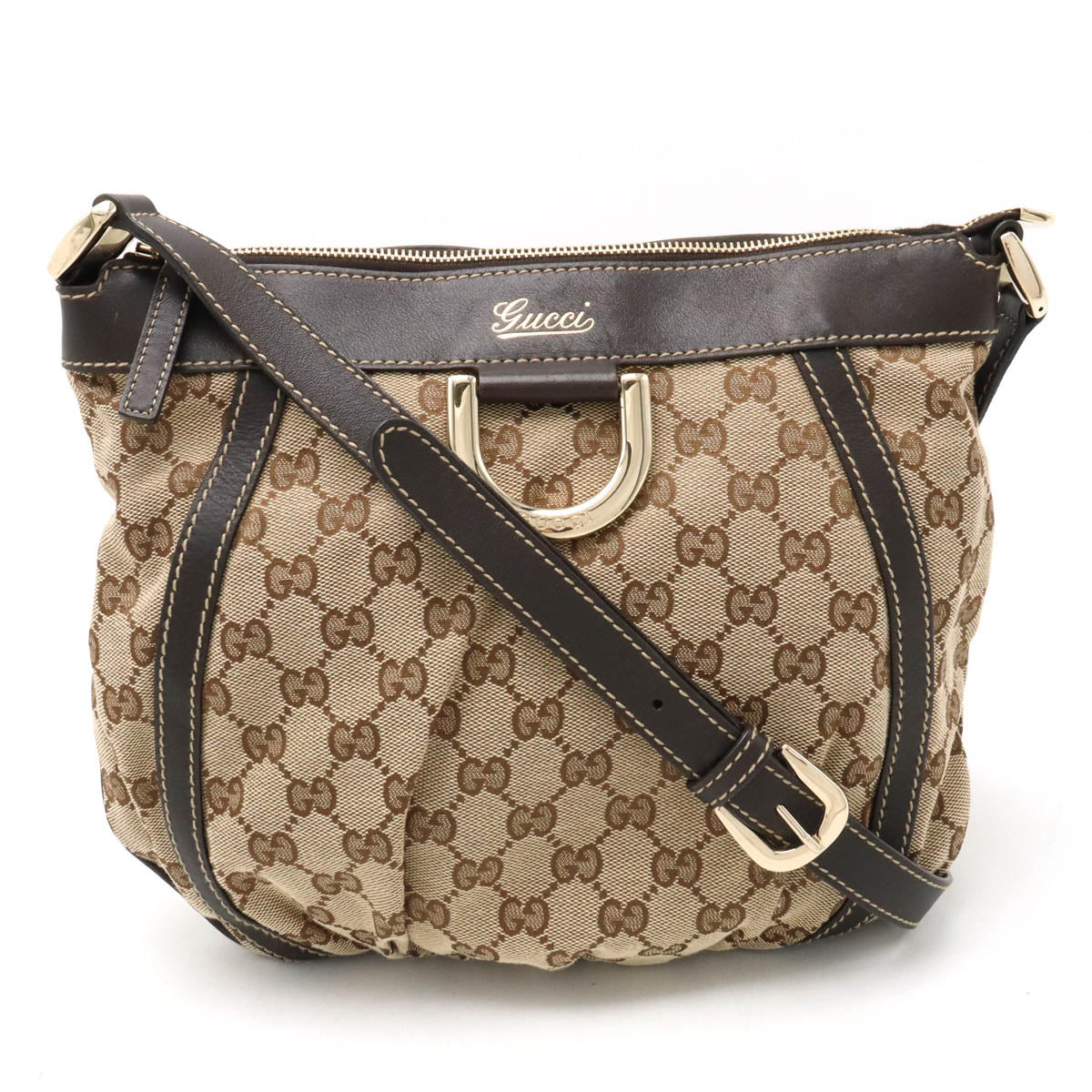 Gucci GG Canvas Abbey Shoulder Bag 203257