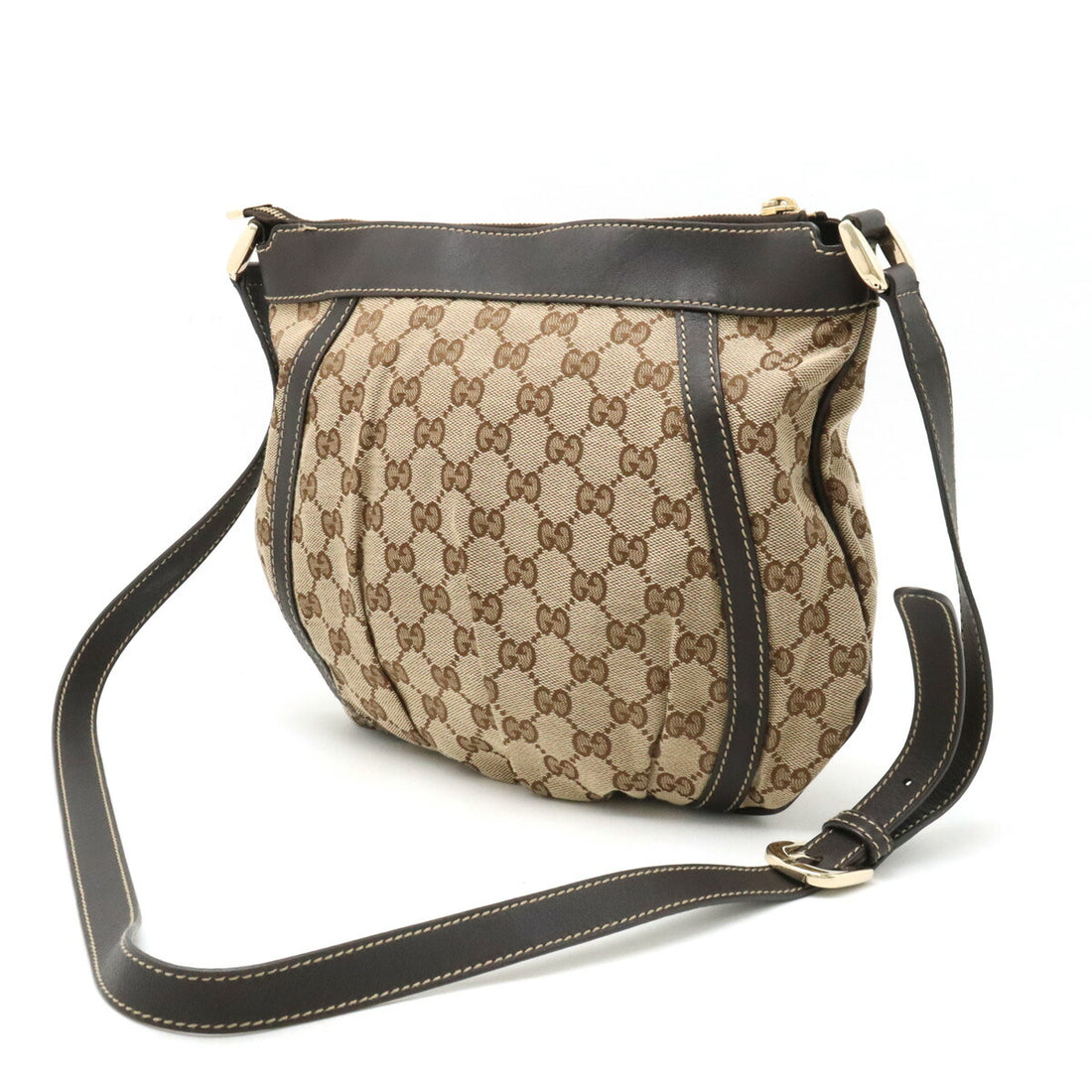 Gucci GG Canvas Abbey Shoulder Bag 203257