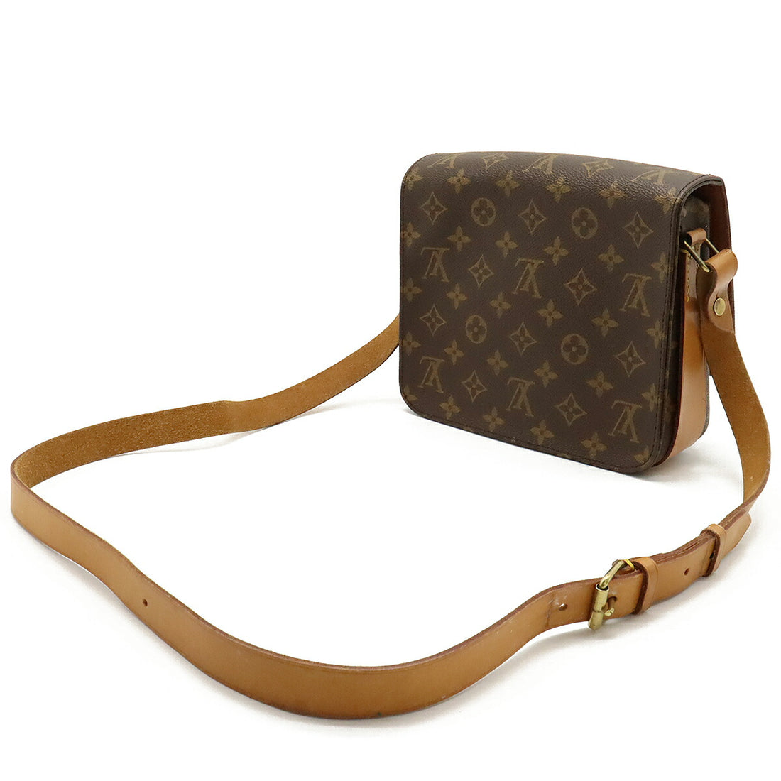 Louis Vuitton Monogram Cartouchiere 22 Shoulder Bag M51253