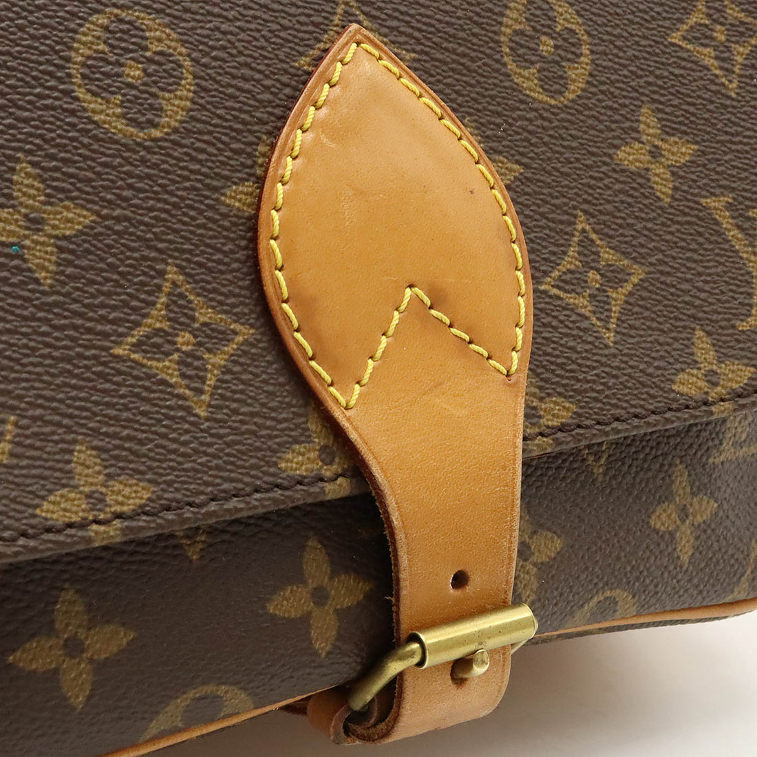 Louis Vuitton Monogram Cartouchiere 22 Shoulder Bag M51253