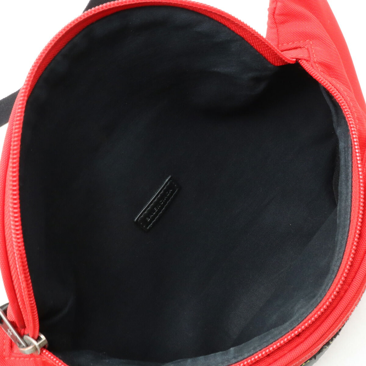 Balenciaga Nylon Canvas Belt Bag Red