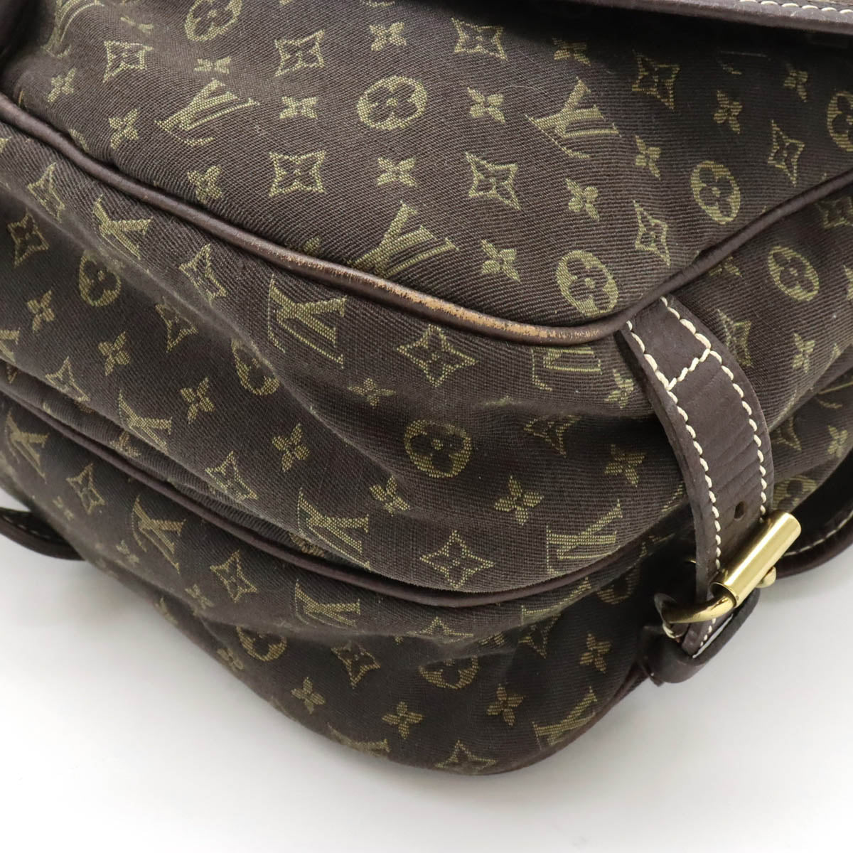 Louis Vuitton Monogram Mini Lin Saumur 30 Shoulder Bag M95227