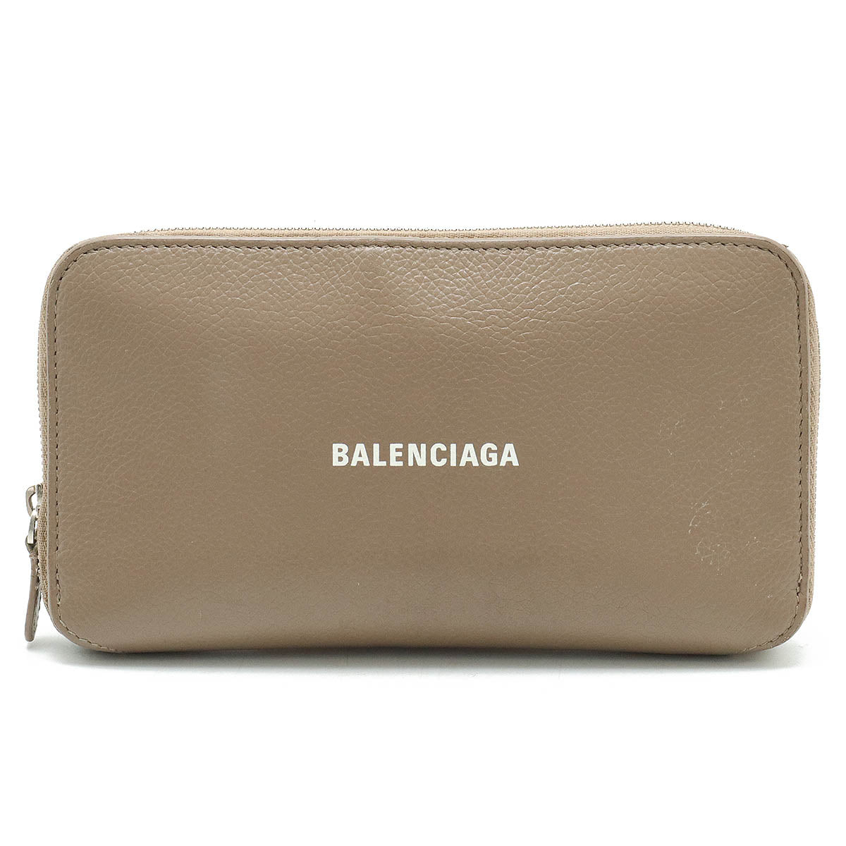 Balenciaga Leather Continental Wallet 594290