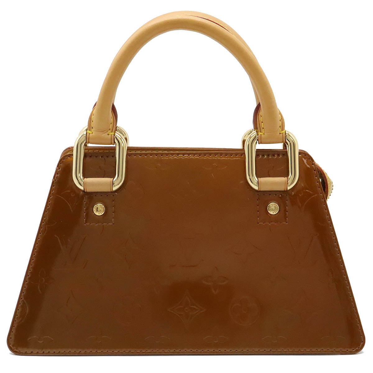 Louis Vuitton Vernis Mini Forsyth Handbag Bronze