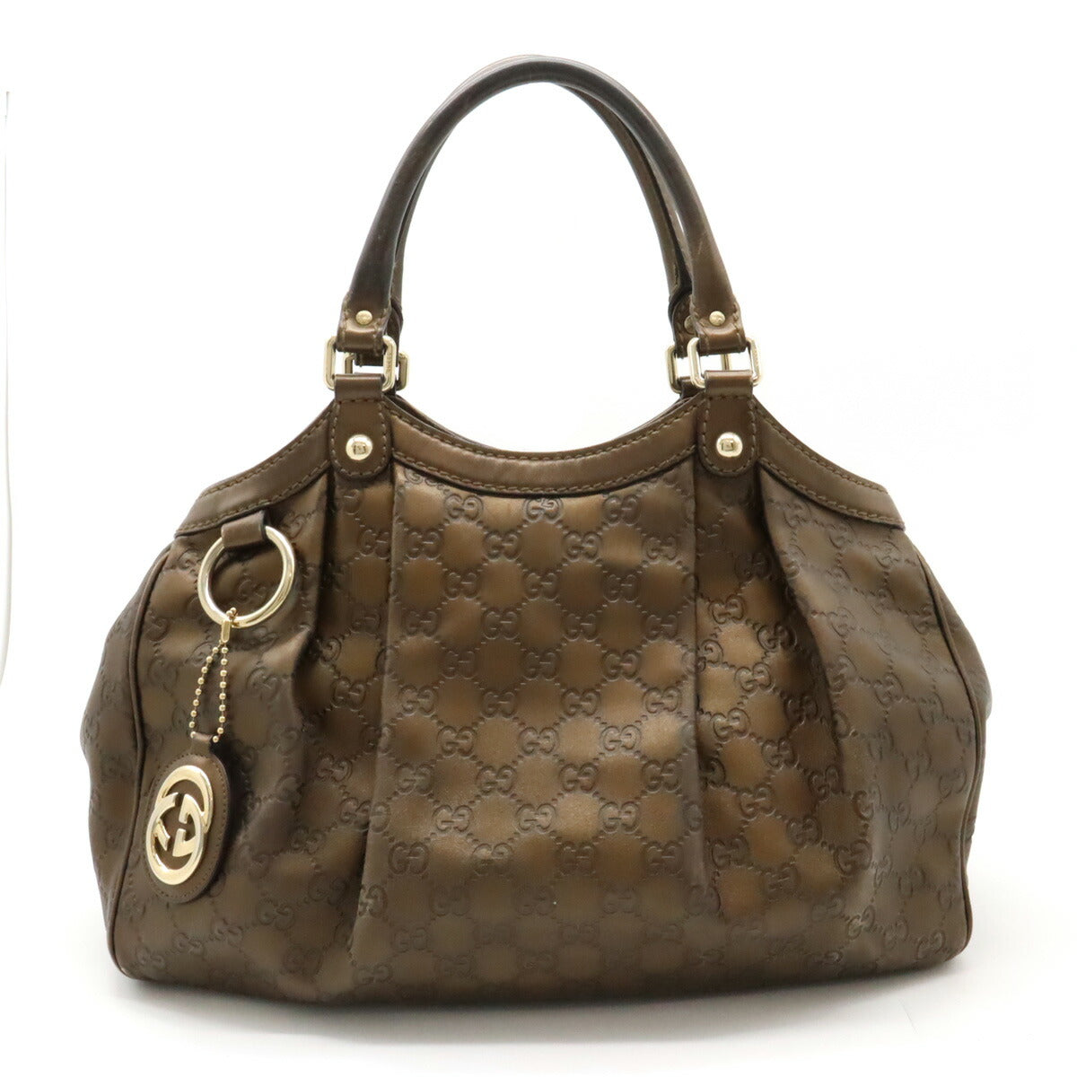 Gucci Metallic Leather Tote Bag 211944