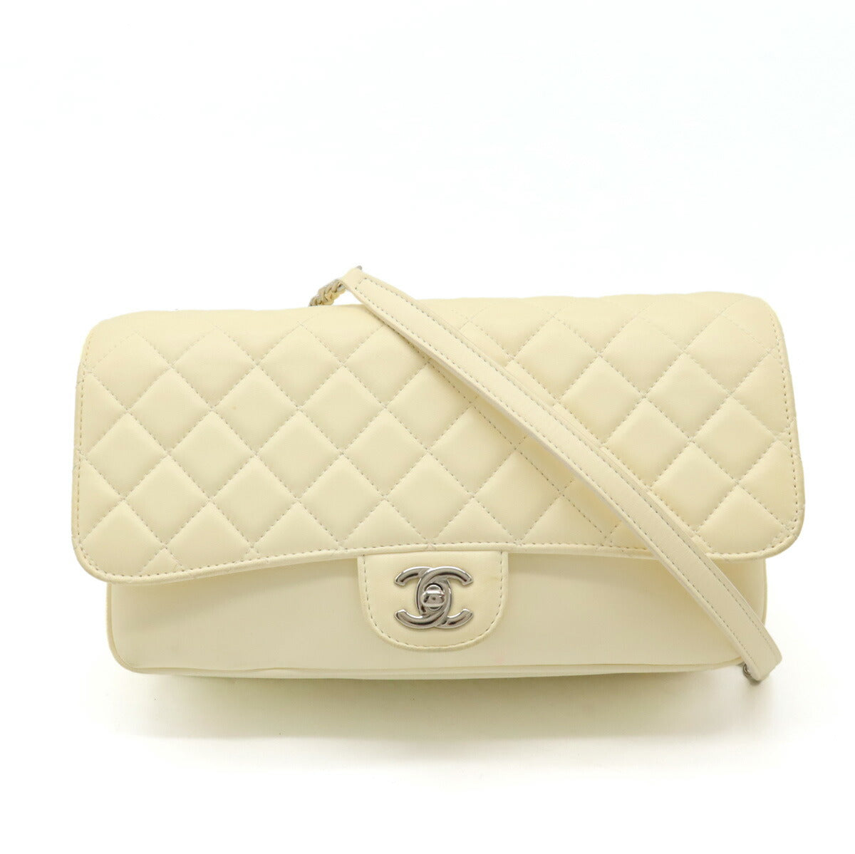 Chanel Matelasse Leather Accordion Chain Bag