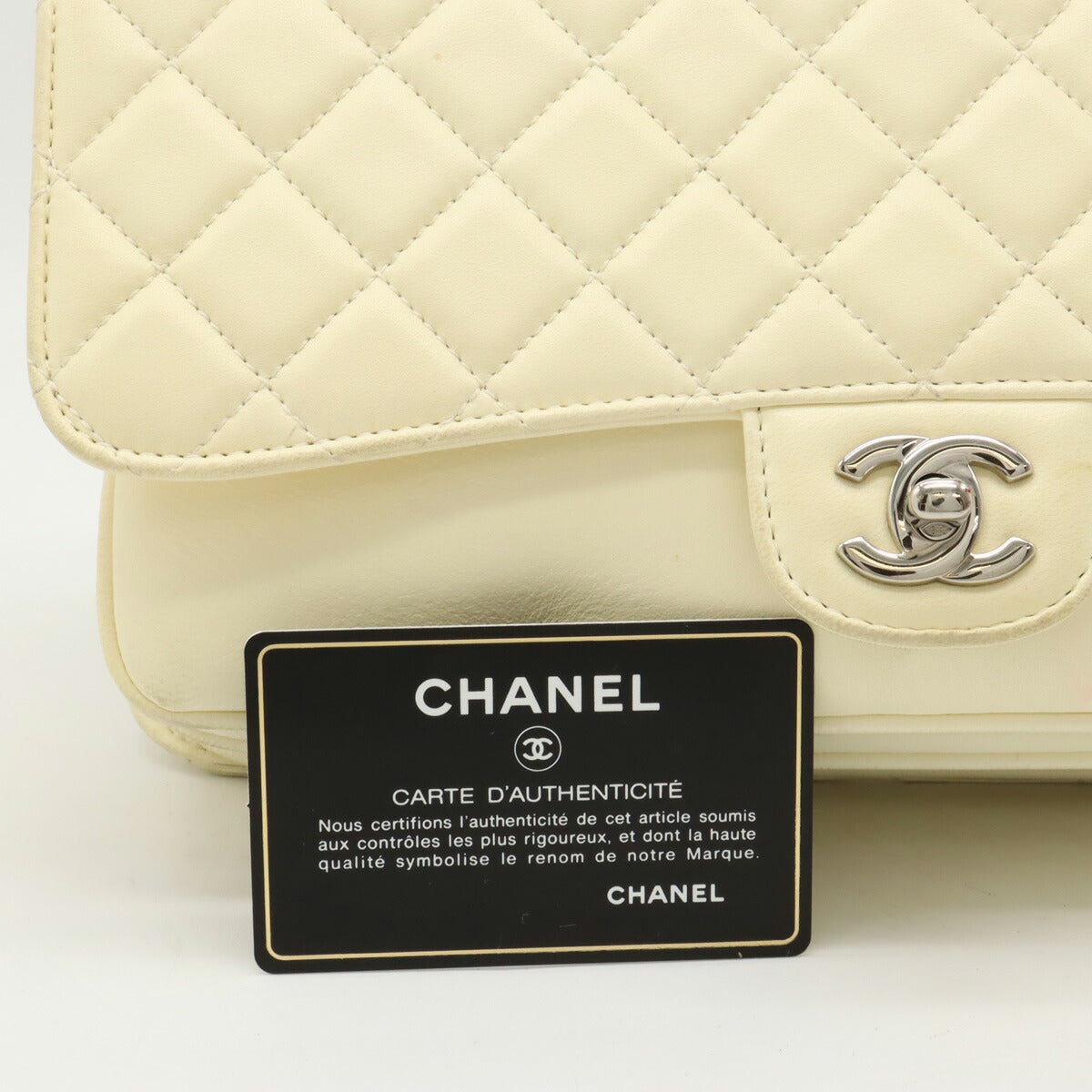 Chanel Matelasse Leather Accordion Chain Bag