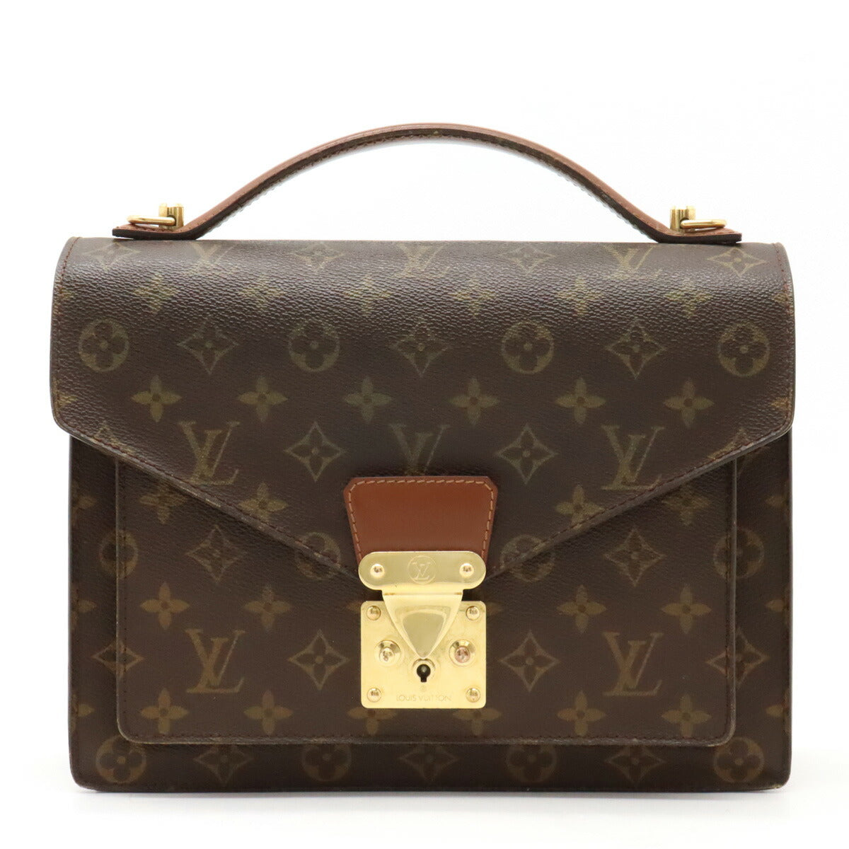 Louis Vuitton Monogram Monceau 28 Handbag M51185