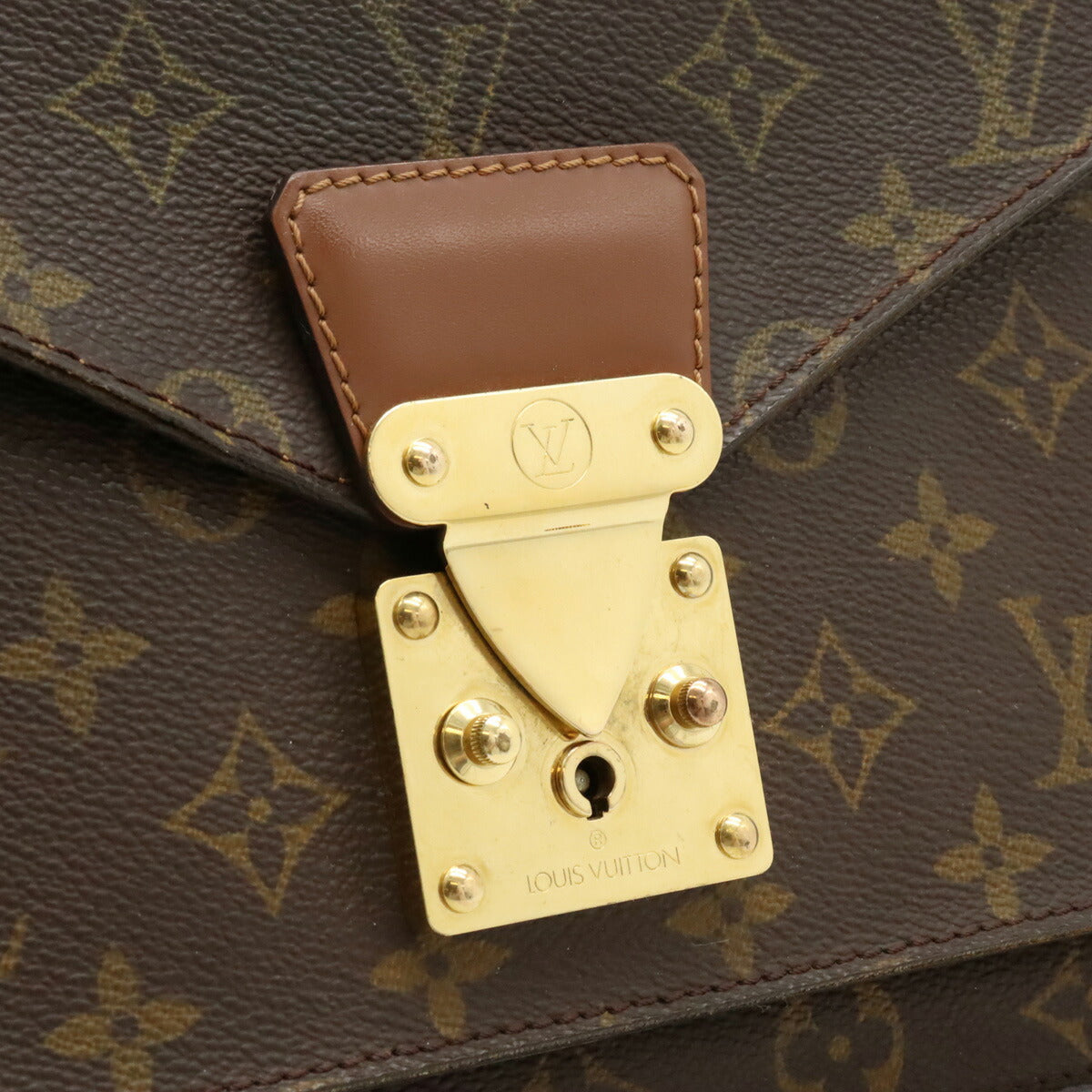 Louis Vuitton Monogram Monceau 28 Handbag M51185