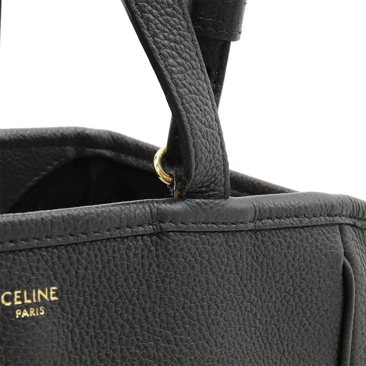 Celine Small Fold Cabas Leather Tote Bag in Very Good Condition