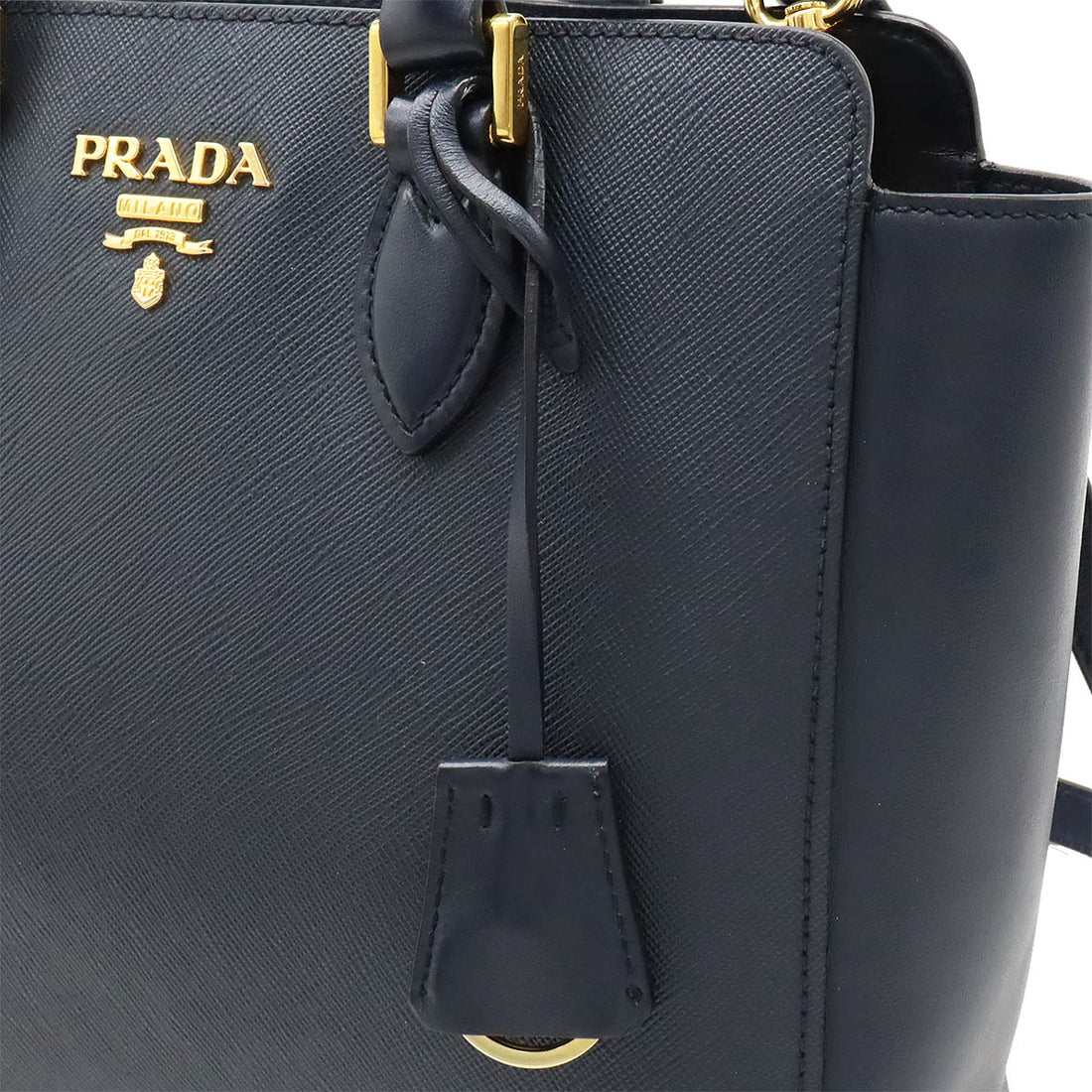 Prada Saffiano Leather 2WAY Handbag 1BA113