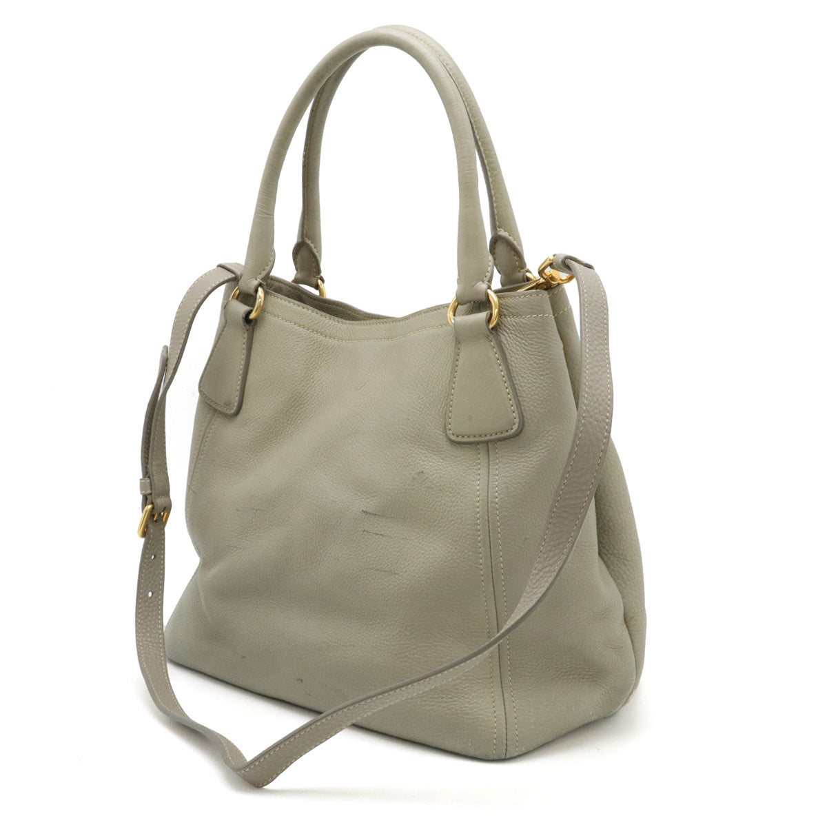 Prada Leather Tote Bag 1BC534