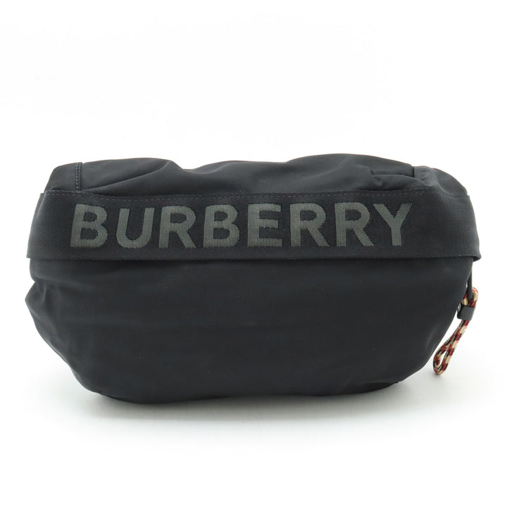 Burberry Nylon/Leather SONNY Body Bag Waist Pouch 8025668 in Very Good Condition