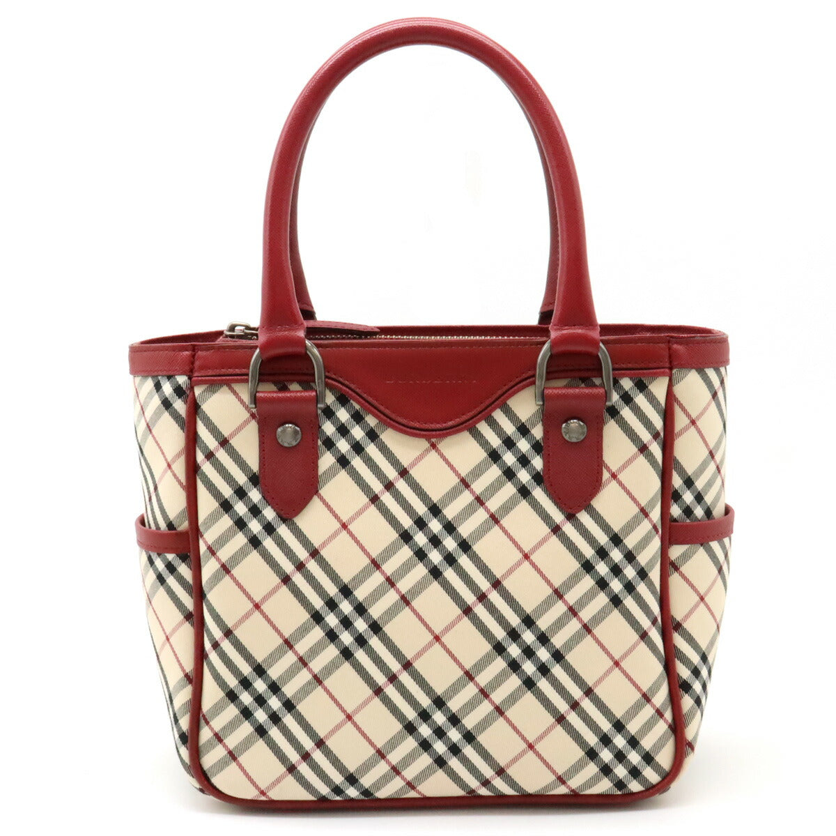 Burberry Nova Check Canvas/Leather Handbag Tote in Great Condition