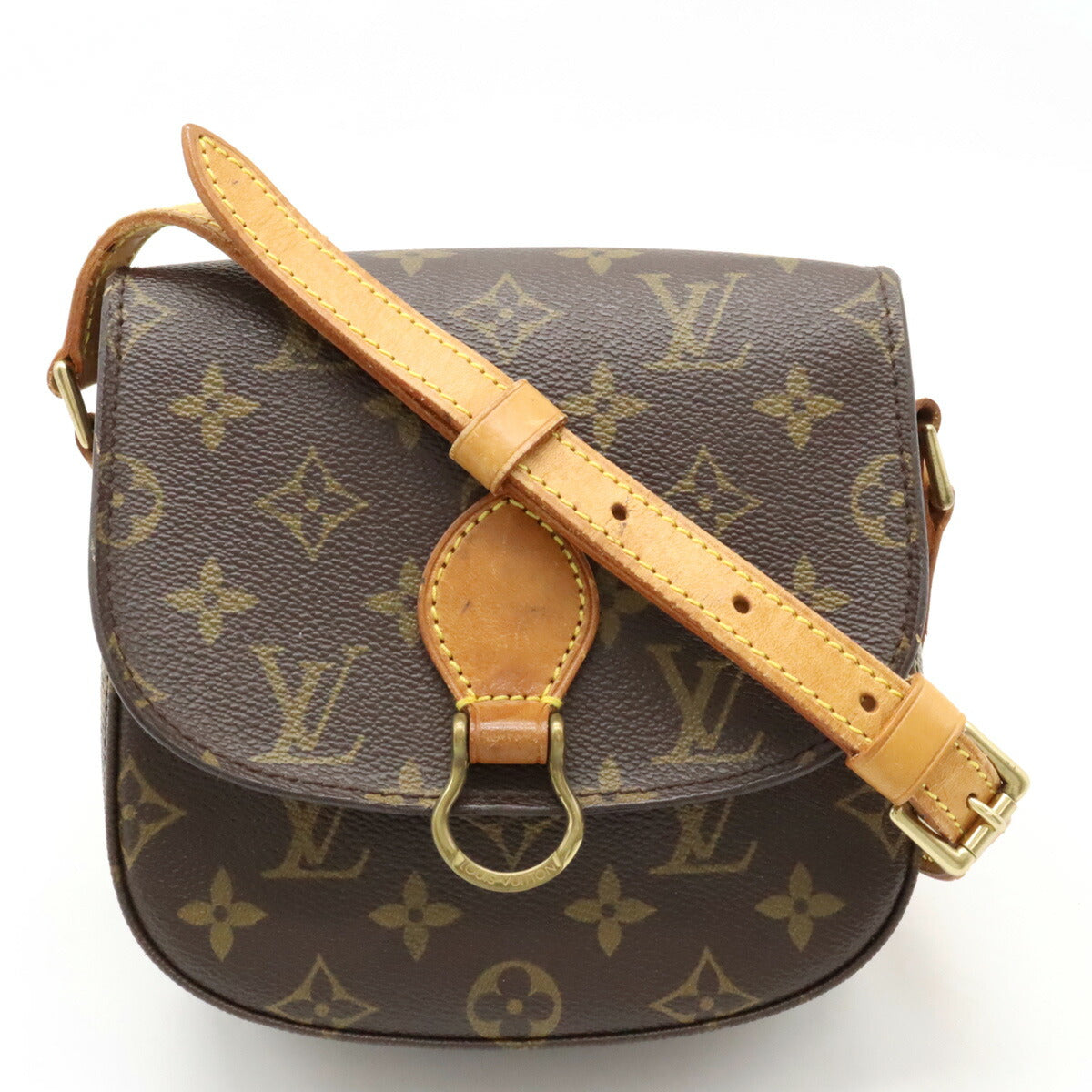 Louis Vuitton Monogram Mini Saint Cloud Shoulder Bag M51244