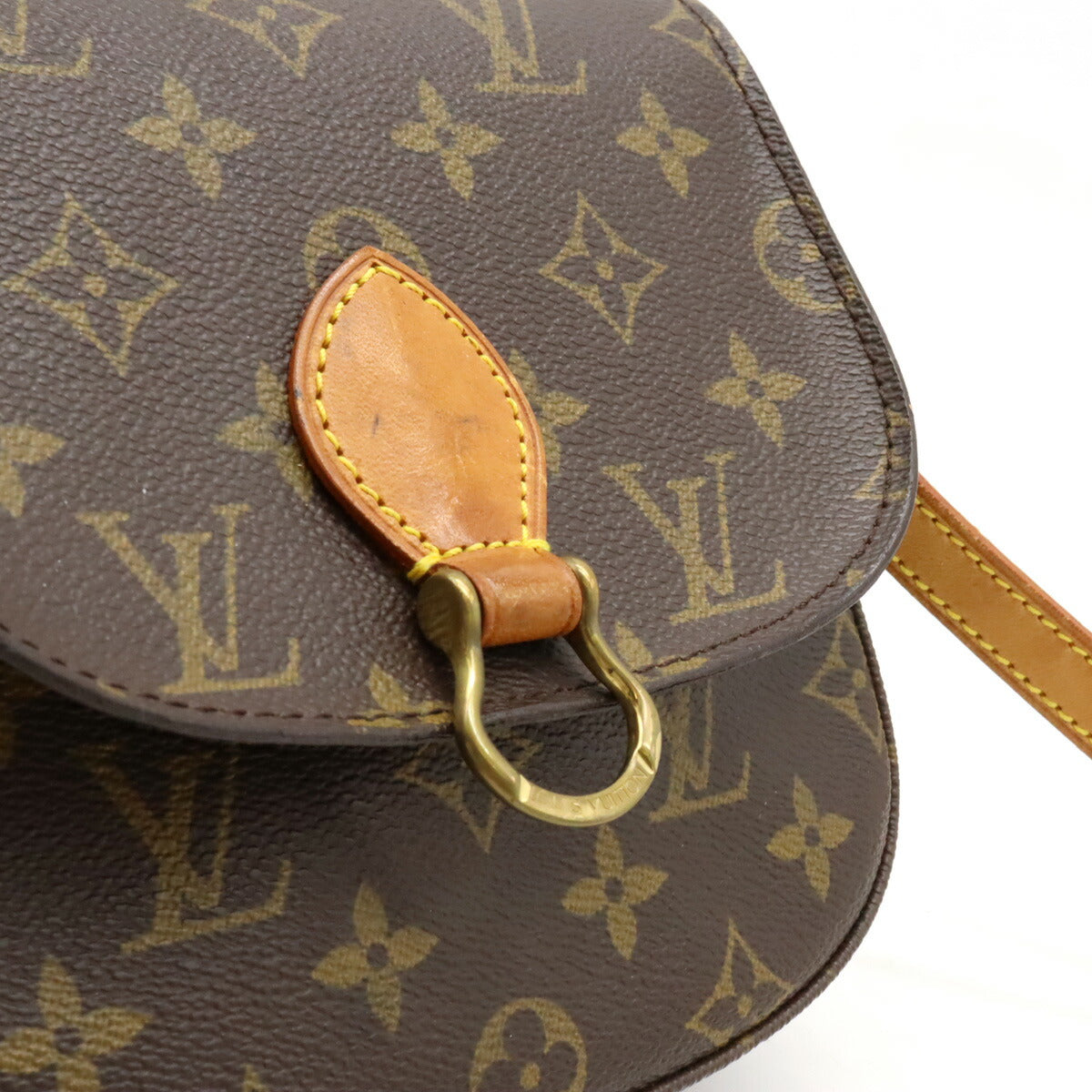 Louis Vuitton Monogram Mini Saint Cloud Shoulder Bag M51244