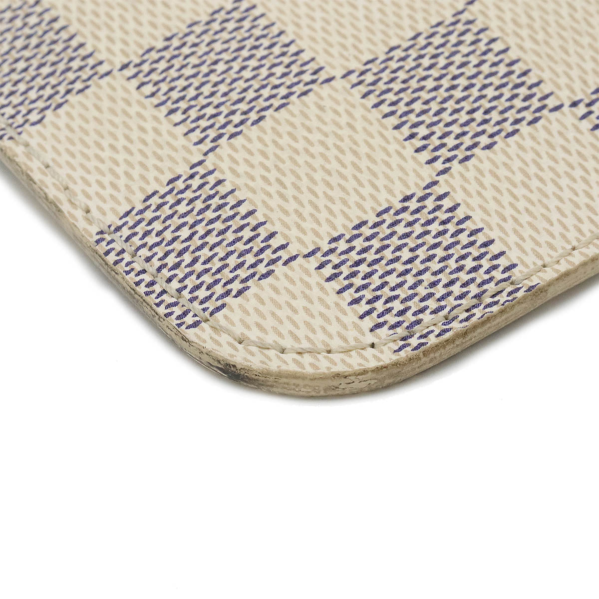 Louis Vuitton Damier Azur Neverfull Pouch N41361 in Very Good Condition