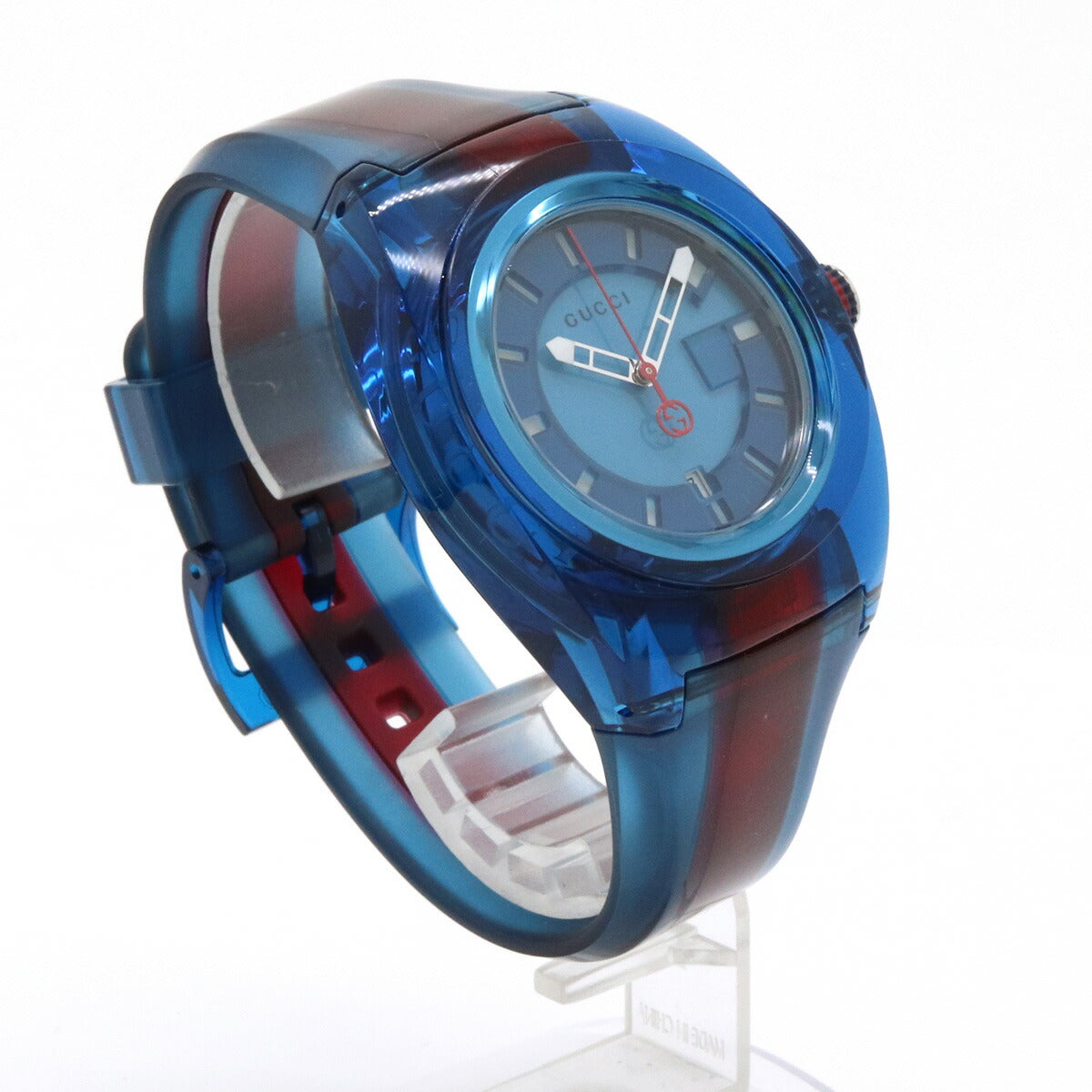 Gucci Sync Blue Dial Quartz Watch YA137104A