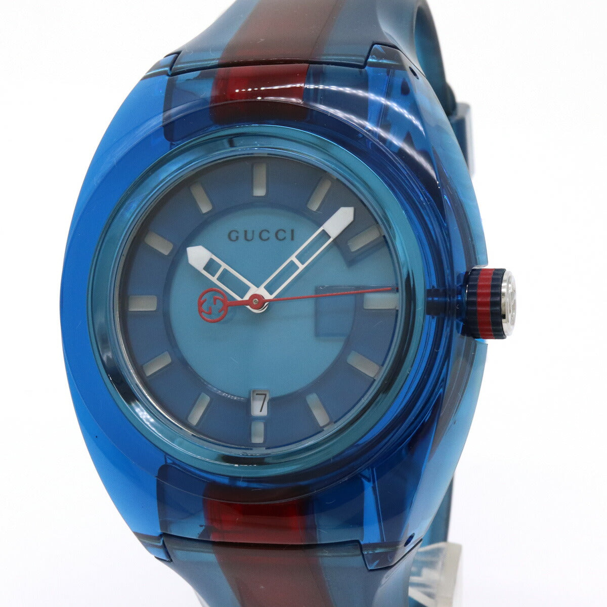 Gucci Sync Blue Dial Quartz Watch YA137104A