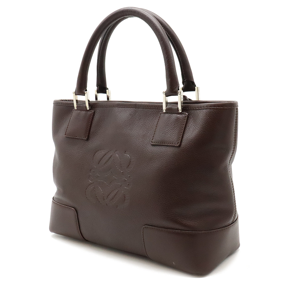 Loewe Anagram Leather Amazona Tote Bag