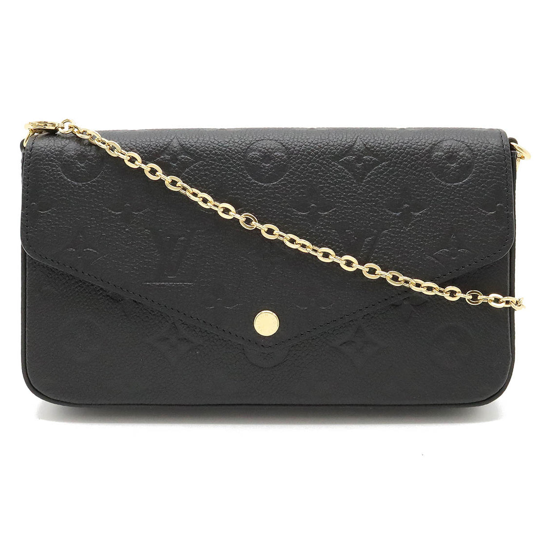 Louis Vuitton Monogram Empreinte Pochette Felicie Noir M82477