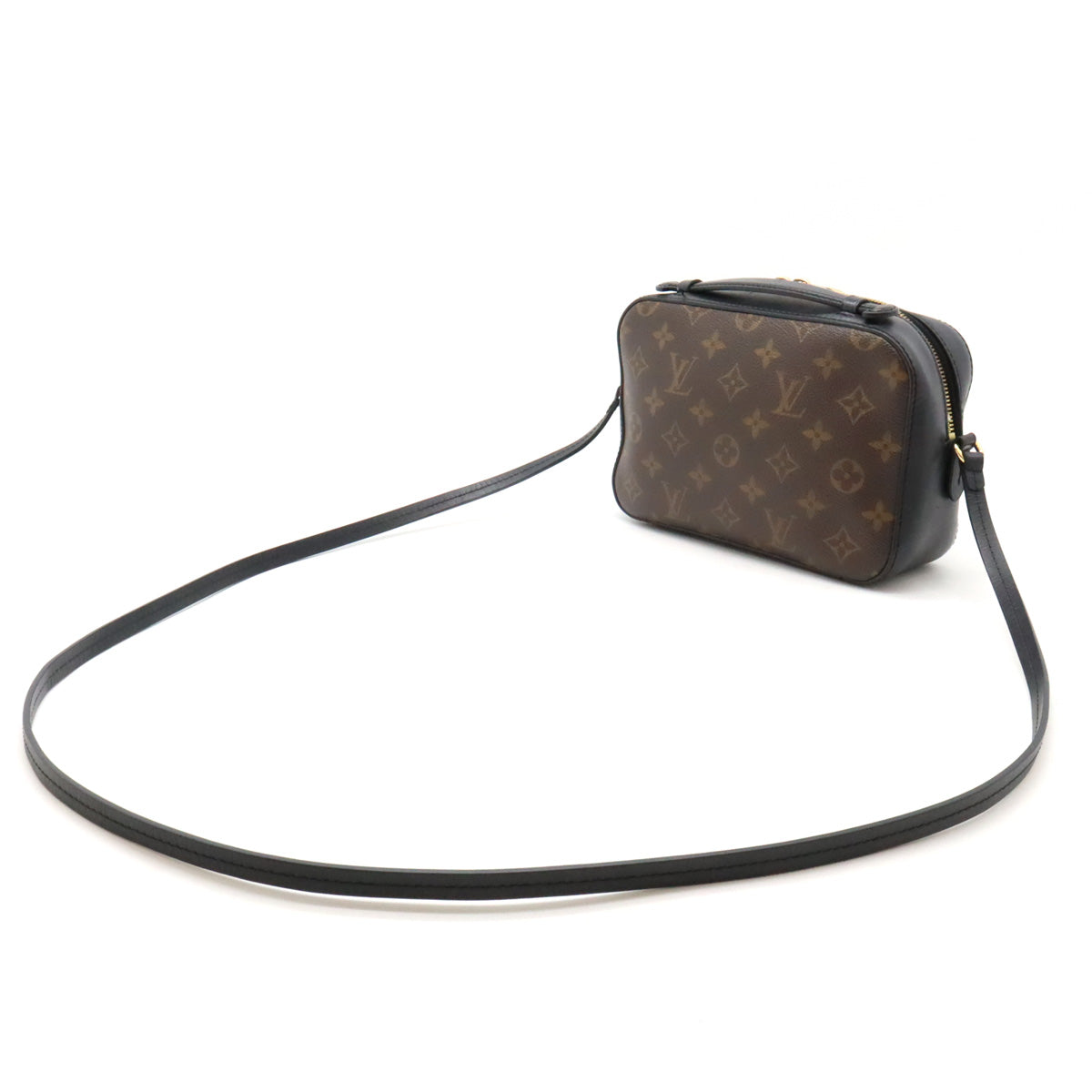 Louis Vuitton Monogram Leather Santonge Shoulder Bag M43555 in Very Good Condition