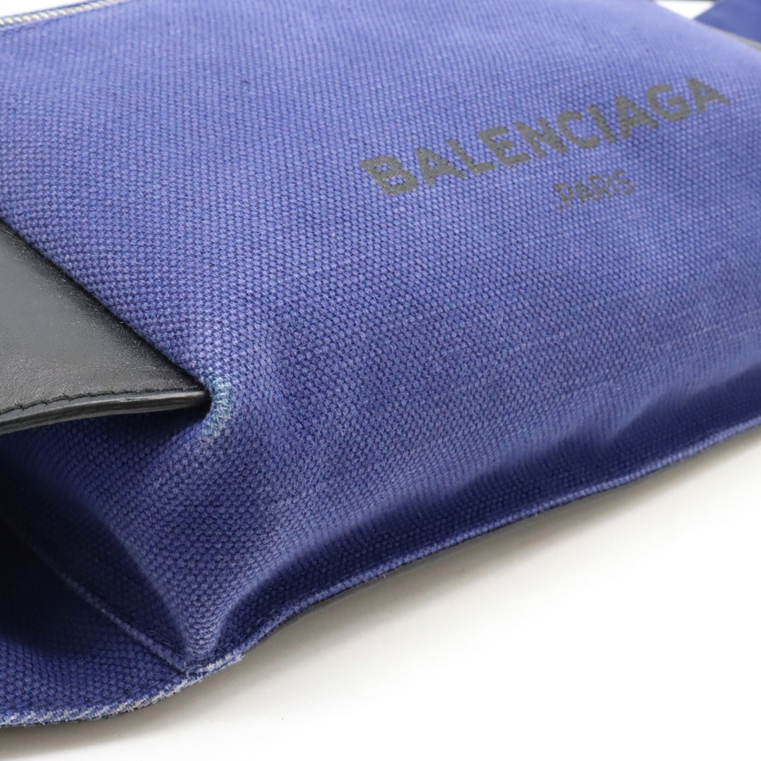 Balenciaga Canvas Leather Belt Bag Black