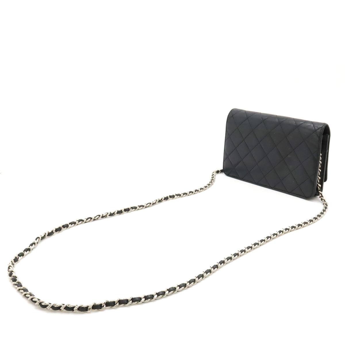 Chanel Cambon Line Chain Wallet Shoulder Bag A46646 in Good Condition