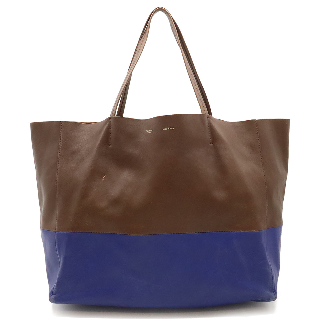 Celine Horizontal Cabas Leather Tote Bag