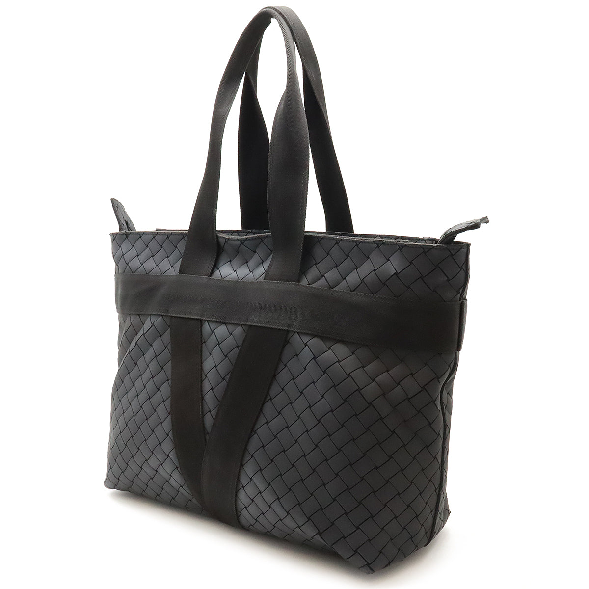 Bottega Veneta Intrecciato Rubber Tote Bag 651681 in Very Good Condition