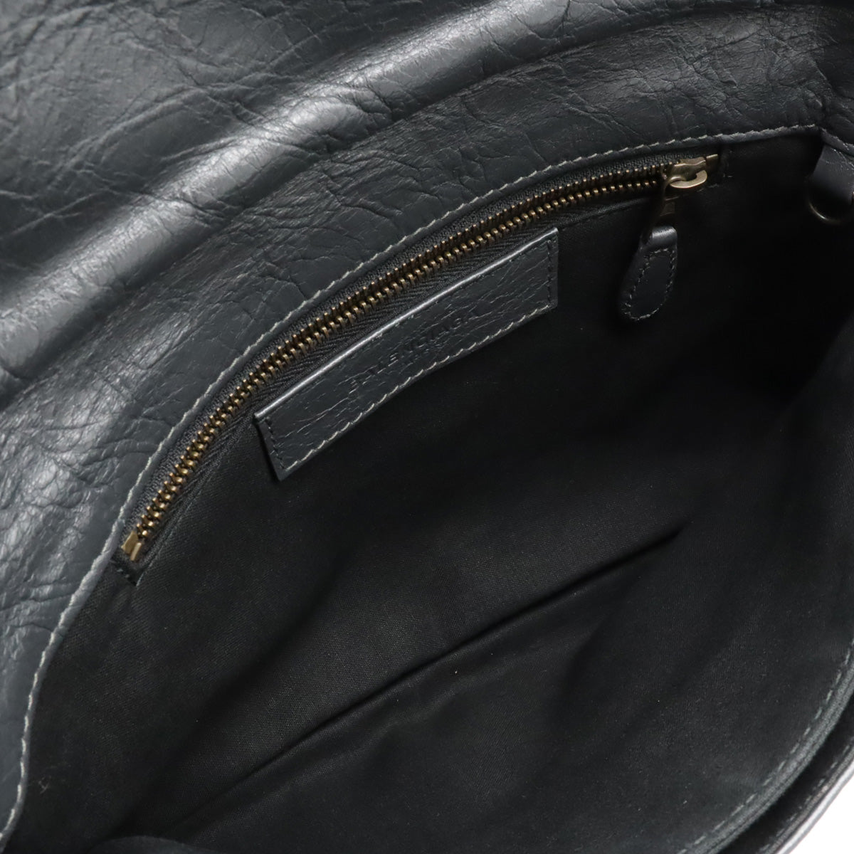 Balenciaga Leather Giant Envelope Shoulder Bag