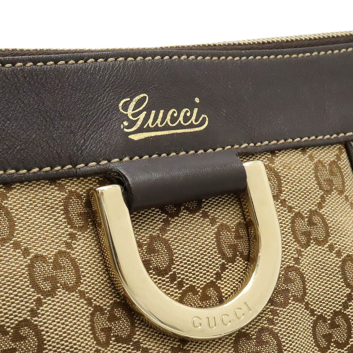 Gucci GG Canvas Abbey Shoulder Bag 203257 in Very Good Condition