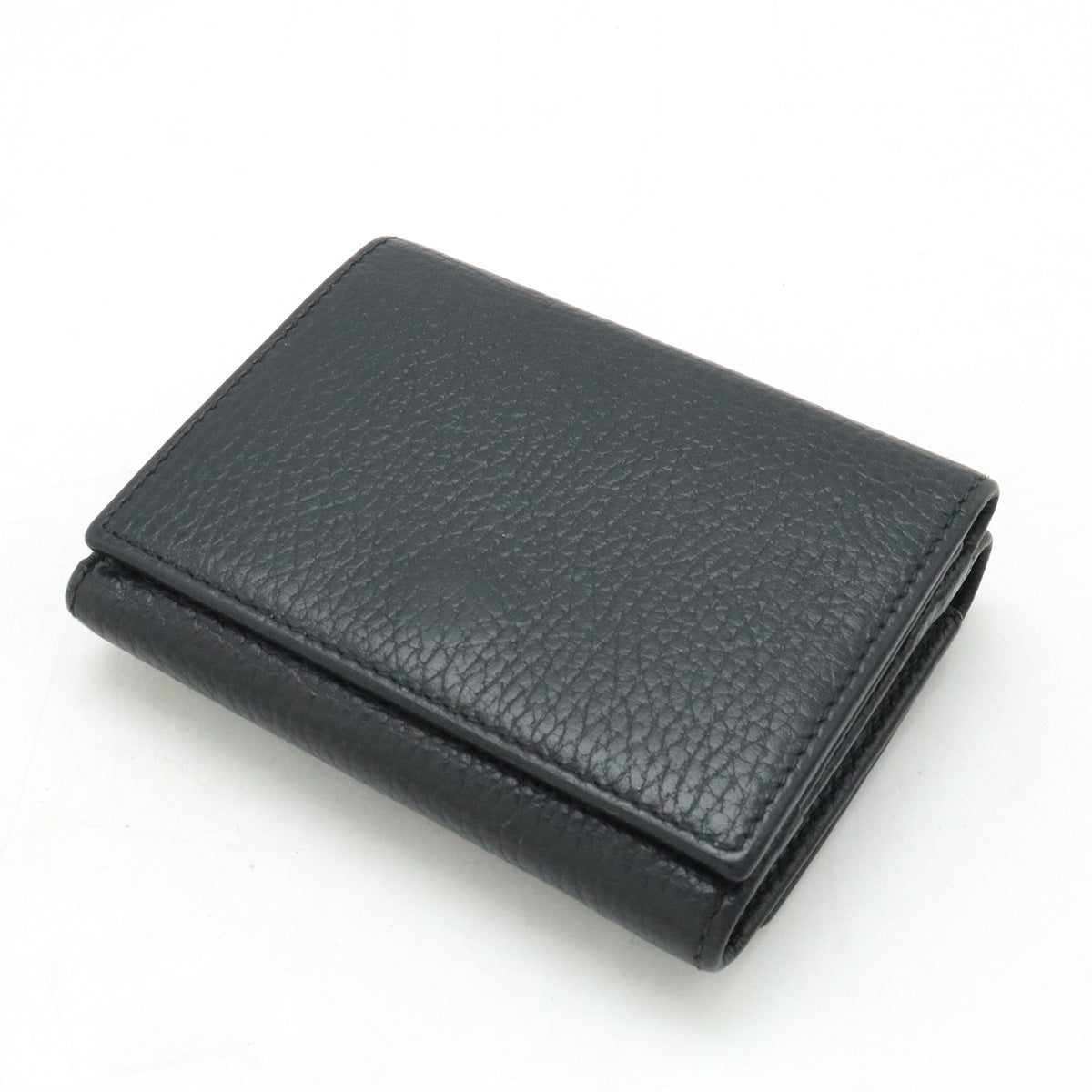 Gucci GG Marmont Compact Leather Wallet Black