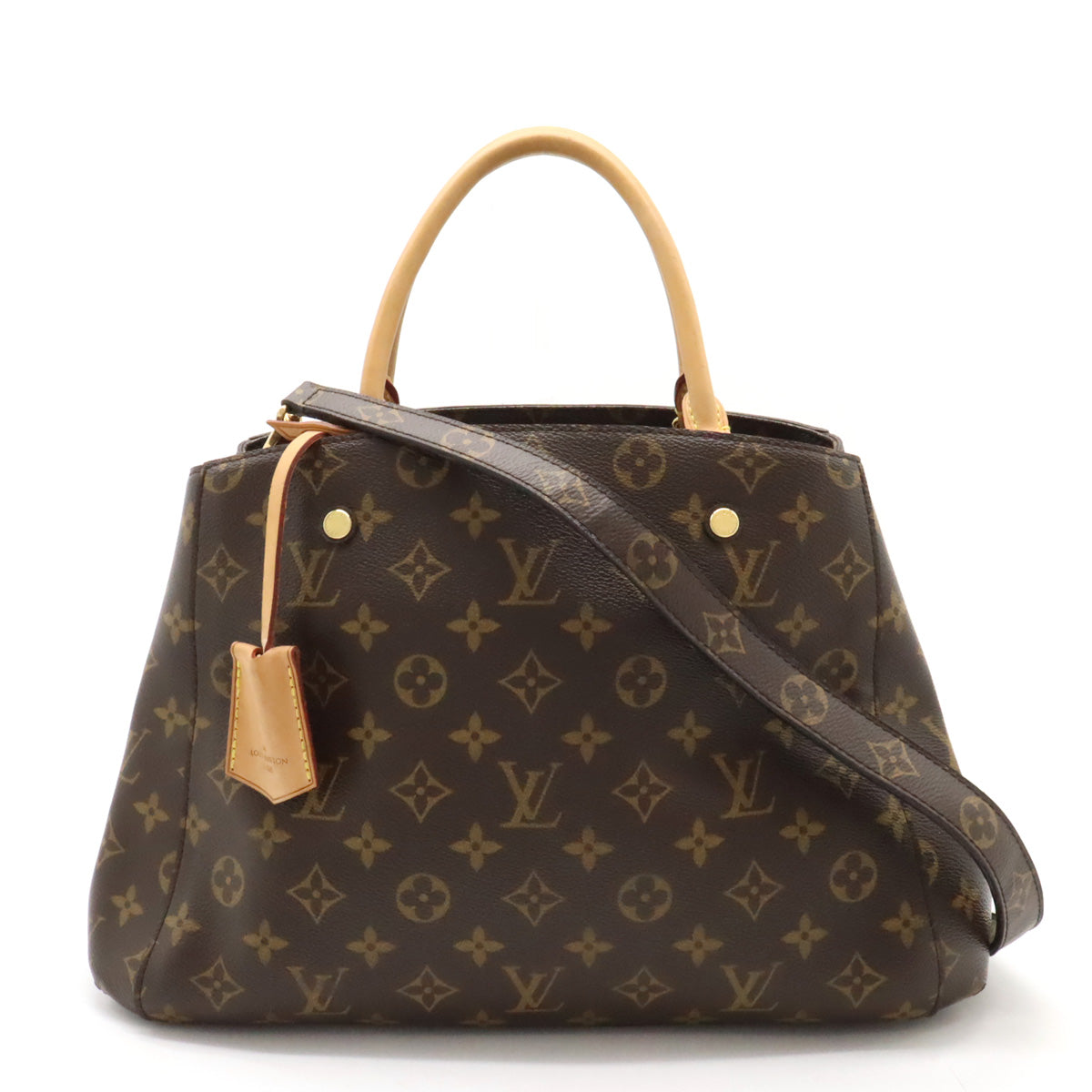 Louis Vuitton Monogram Montaigne MM Handbag M41056 in Very Good Condition