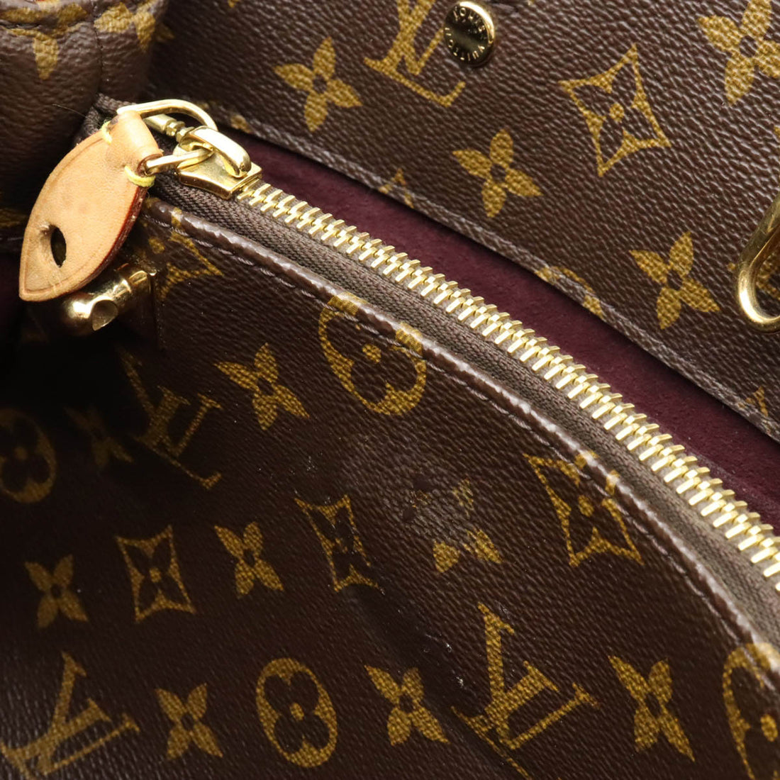 Louis Vuitton Monogram Montaigne MM Handbag M41056