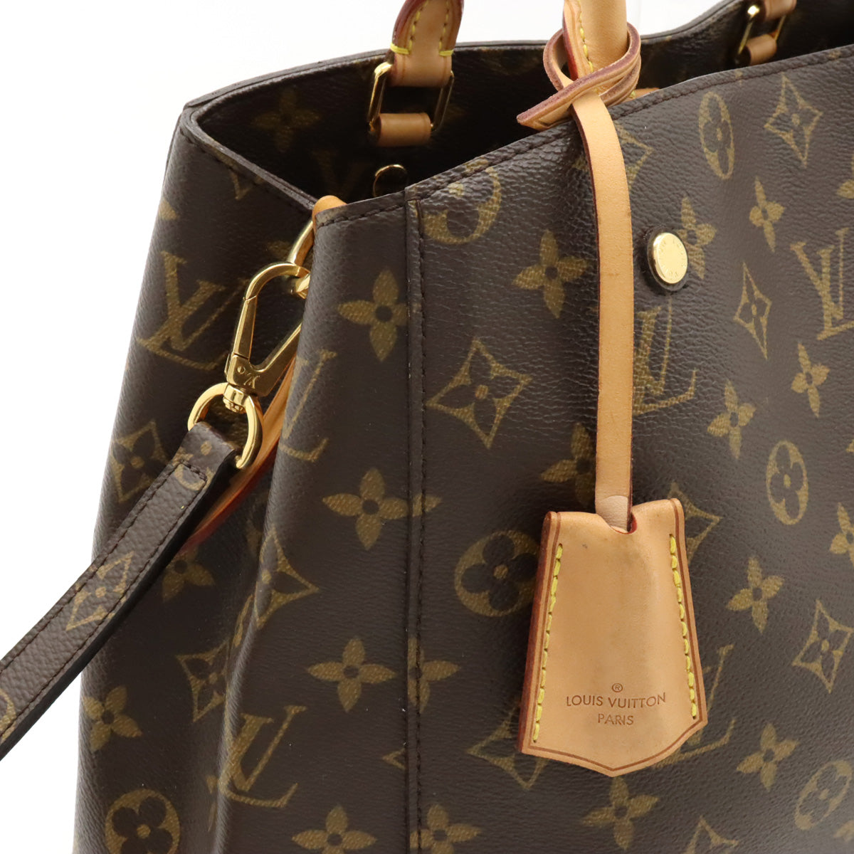 Louis Vuitton Monogram Montaigne MM Handbag M41056 in Very Good Condition