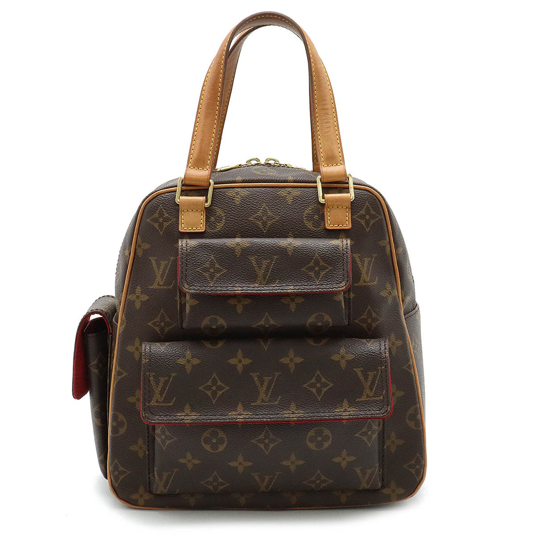 Louis Vuitton Monogram Excentri Cite Handbag M51161 in Very Good Condition