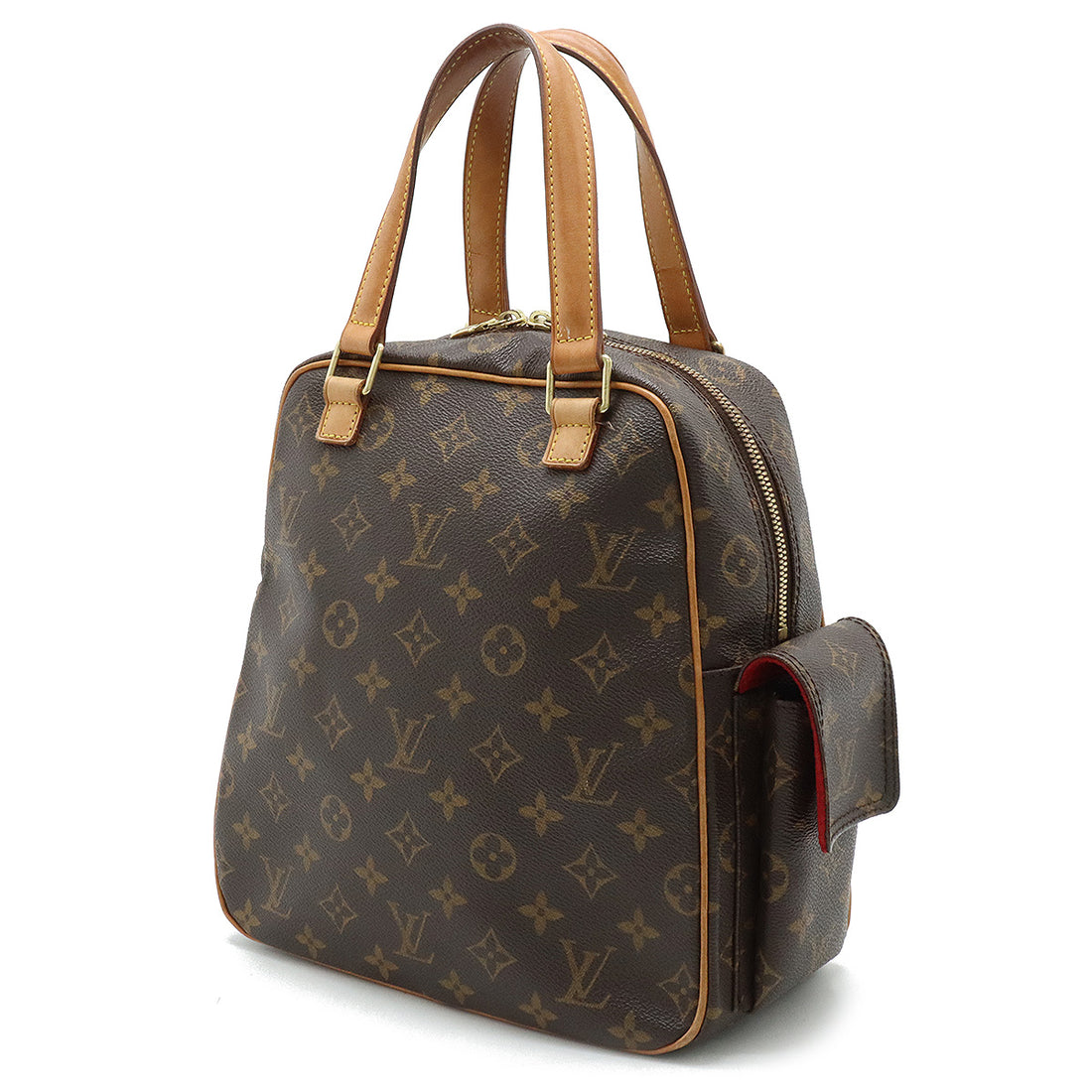 Louis Vuitton Monogram Excentri Cite Handbag M51161 in Very Good Condition