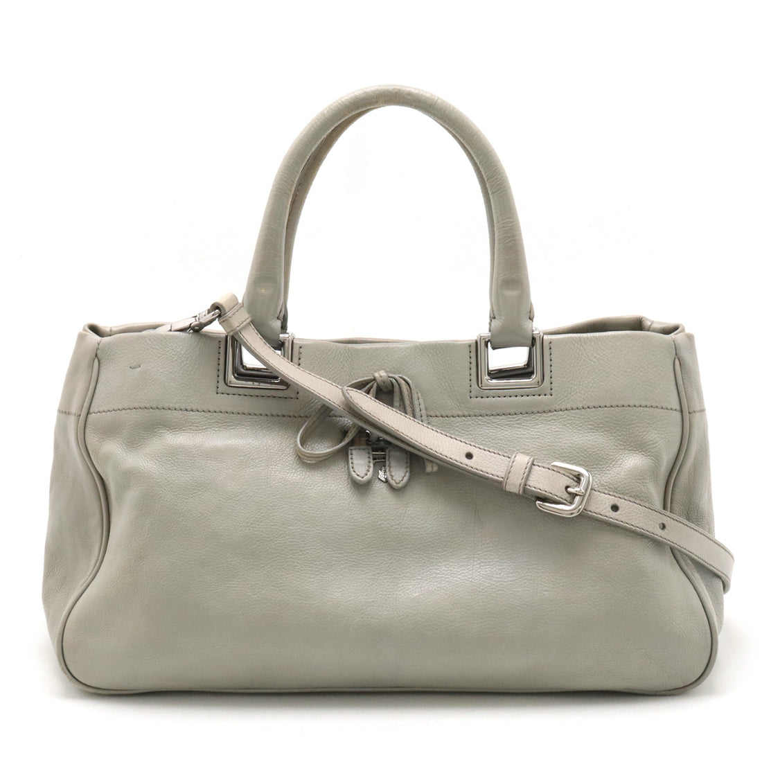 Prada Leather Ribbon Handbag BN2234