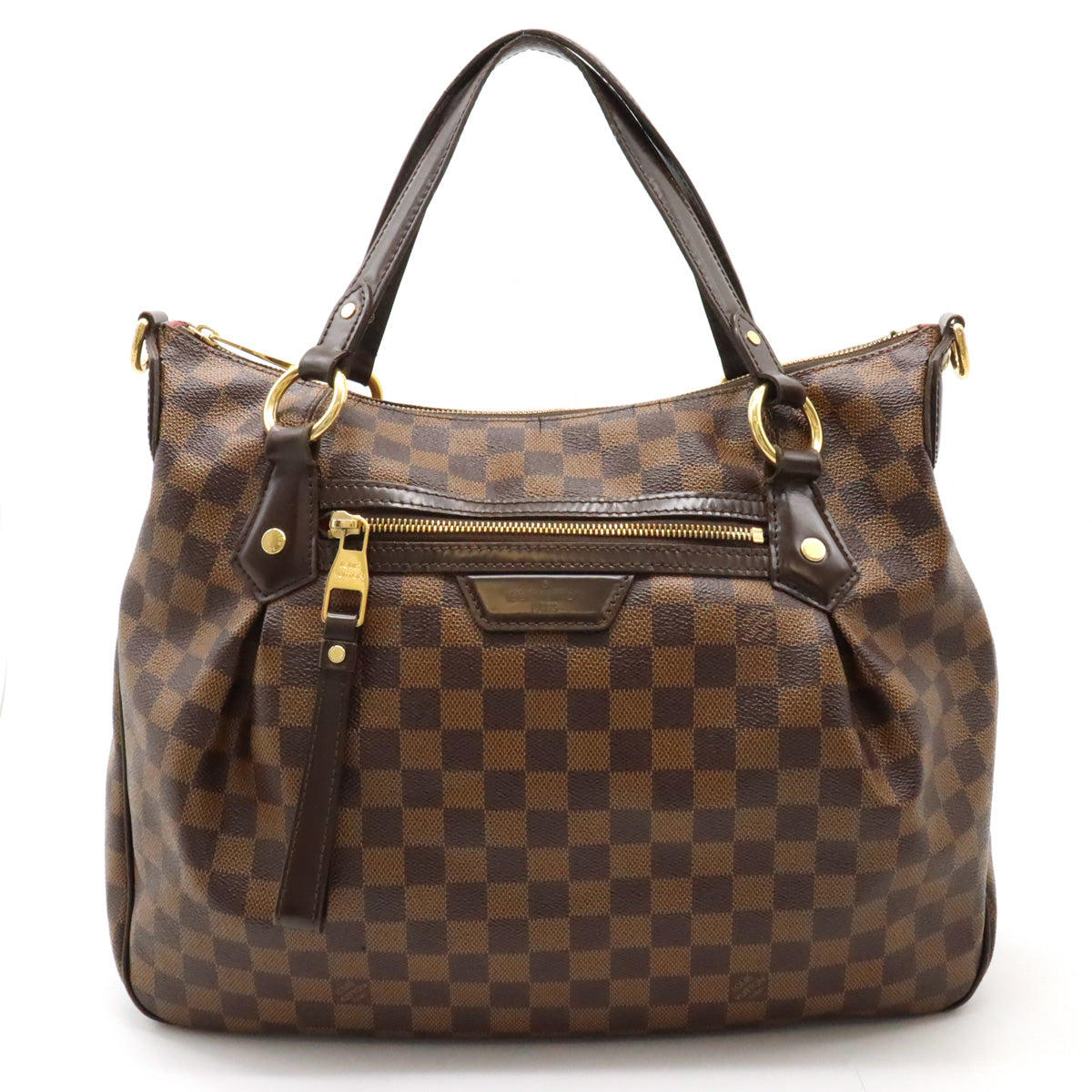 Louis Vuitton Damier Evora MM Tote Bag N41131 in Good Condition