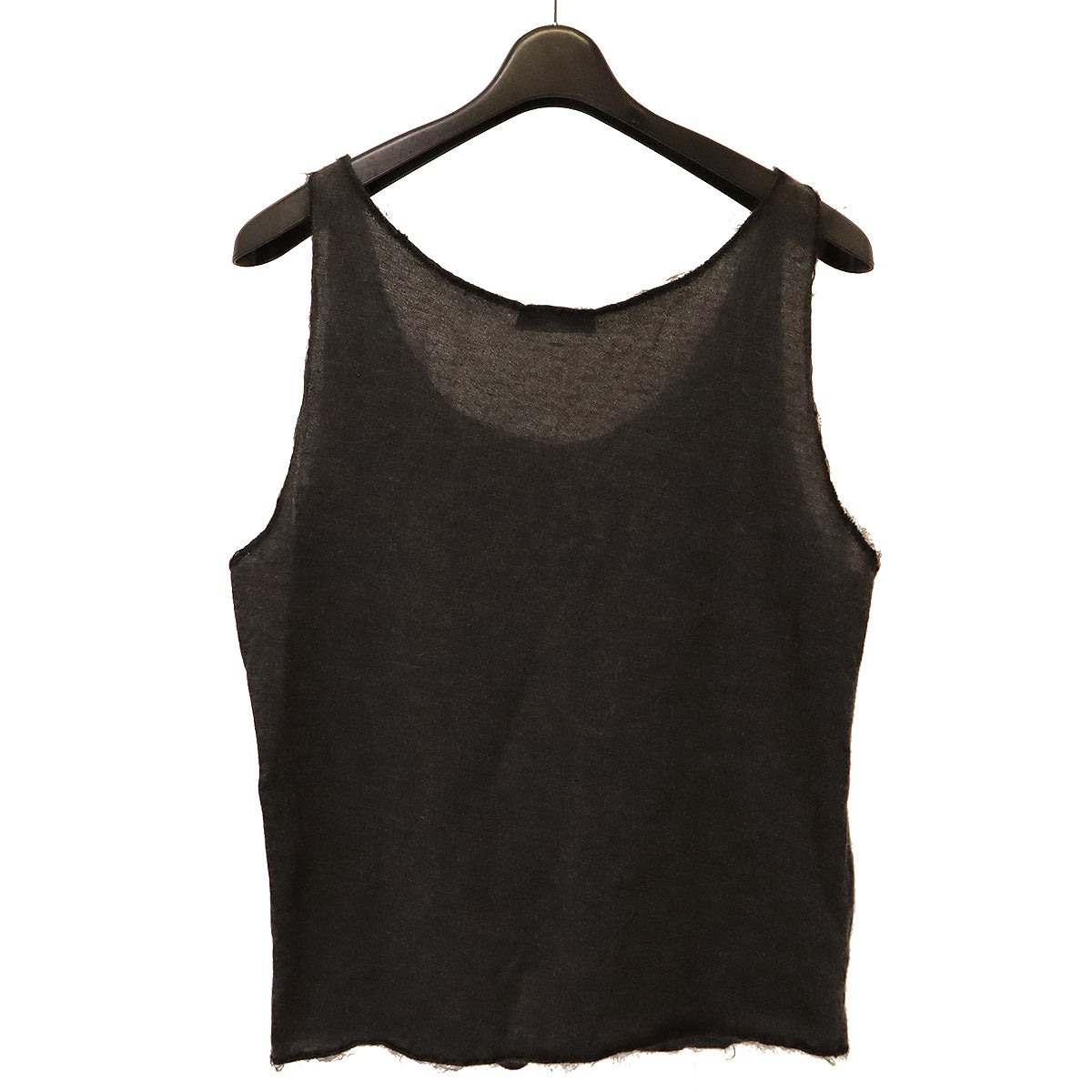 Prada Cashmere Silk Tank Top Dark Gray in Great Condition