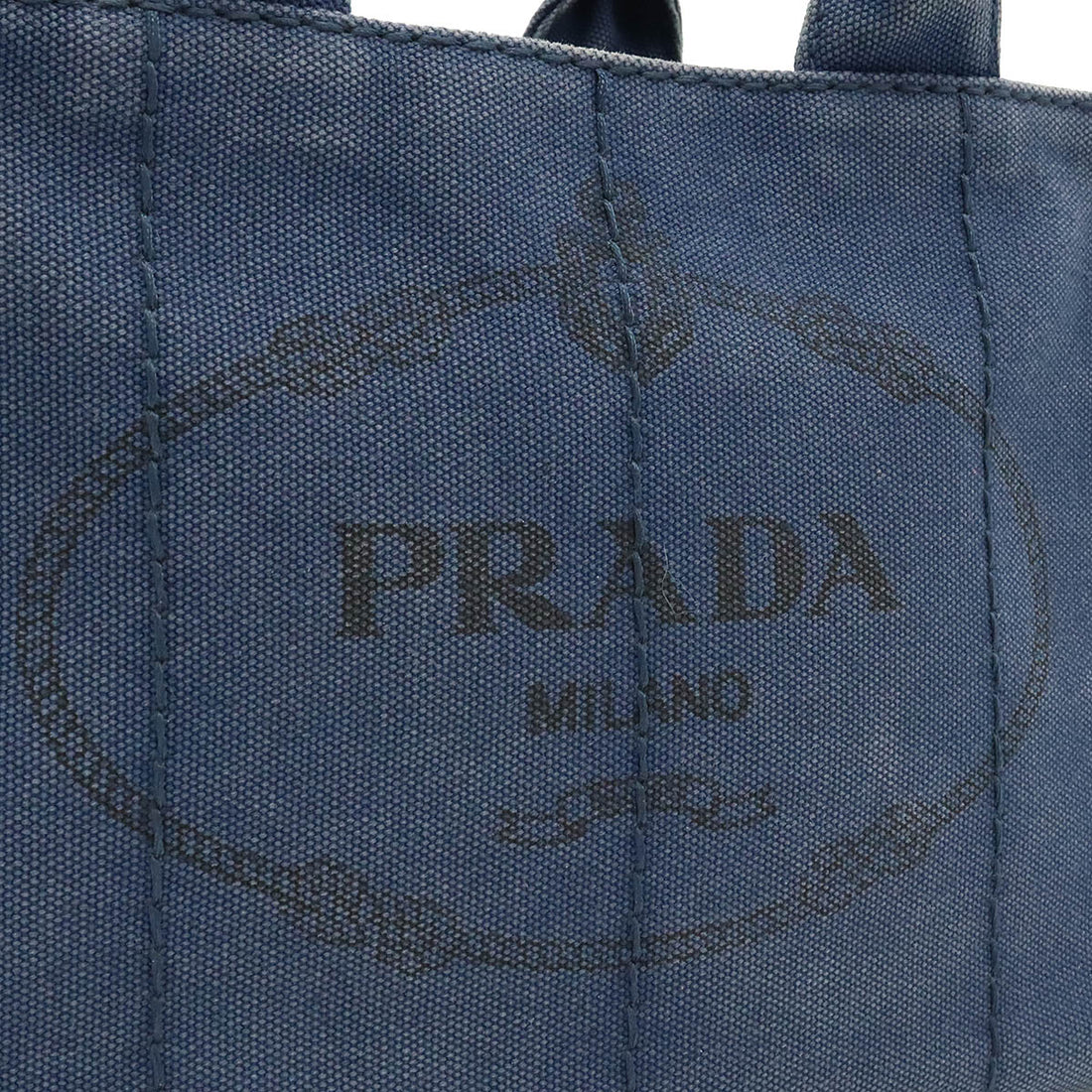 Prada Canapa Canvas Tote Bag 1BG439