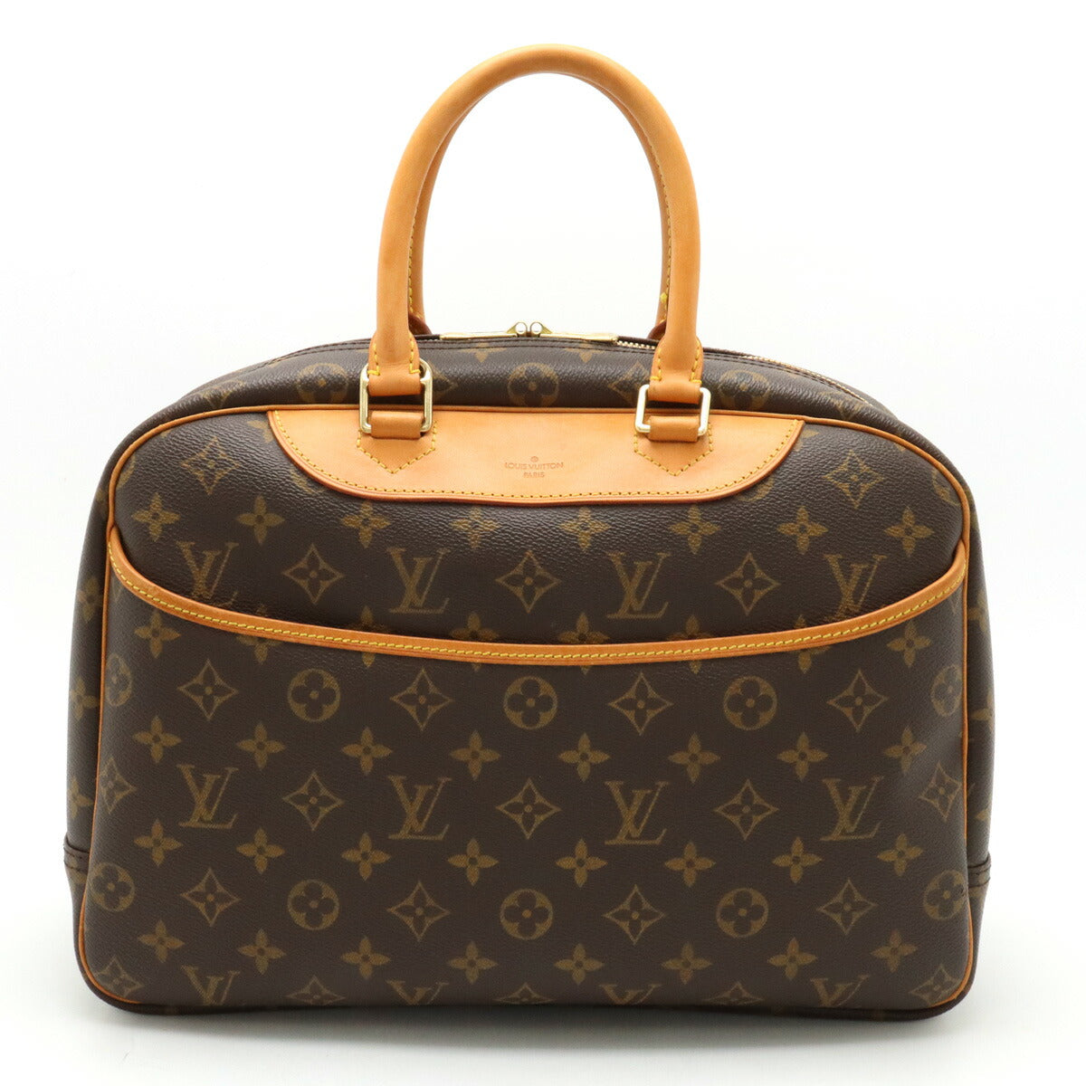 Louis Vuitton Monogram Bowling Vanity Handbag M47270