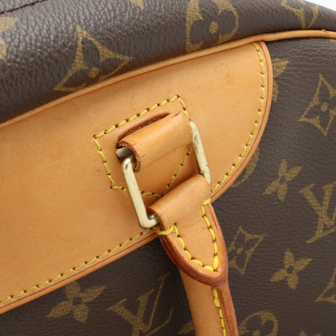 Louis Vuitton Monogram Bowling Vanity Deauville Handbag M47270