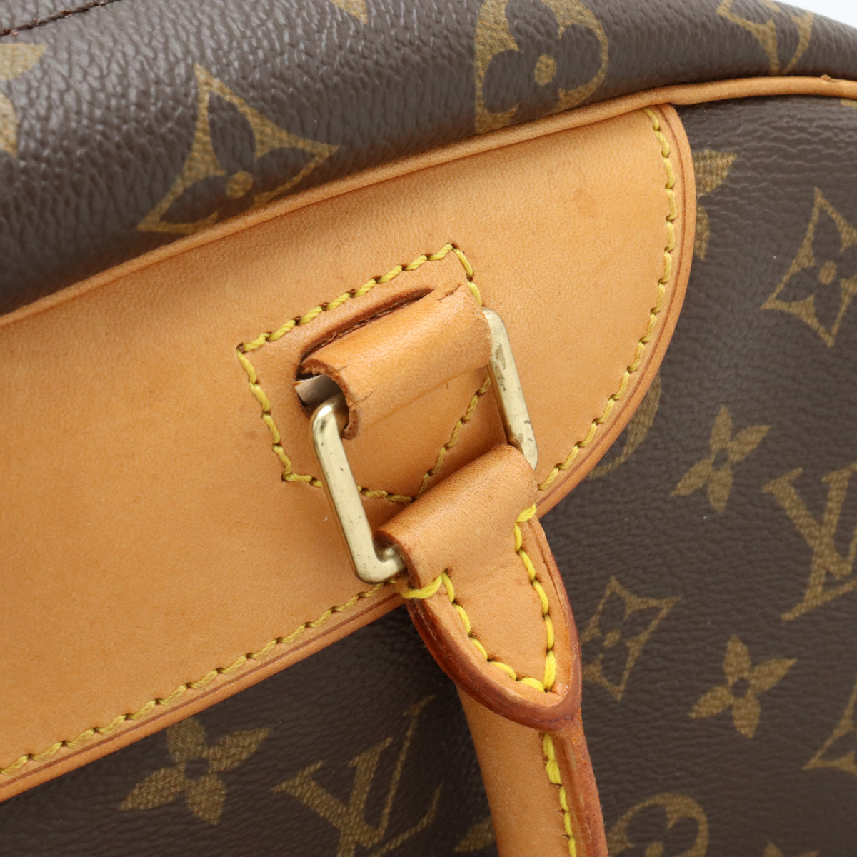 Louis Vuitton Monogram Bowling Vanity Handbag M47270