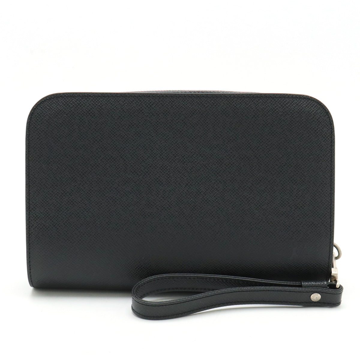 Louis Vuitton Taiga Baikal Clutch Bag Black